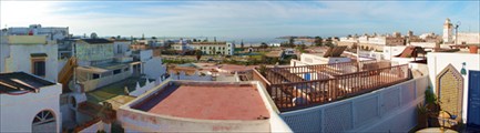 Вид с крыши отеля в Эссувейре